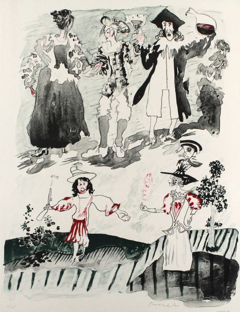 Литография Procktor - Northern Lass