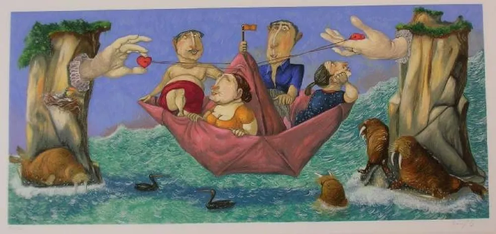 Литография Procopio - SENZA TITOLO