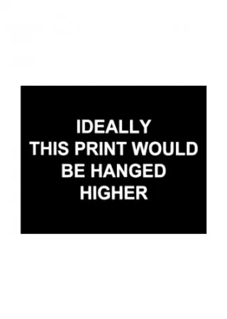 Гравюра Prouvost  - Ideally this print would be hanged higher