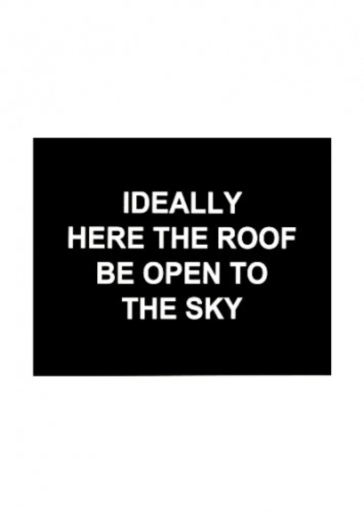 Гравюра Prouvost  - Idealy here the roof be open to the sky
