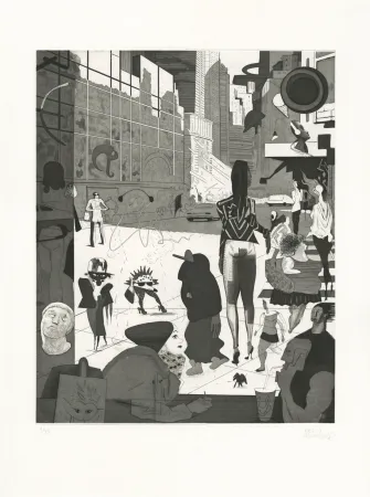 Гравюра Prudhomme - Coffee Corner