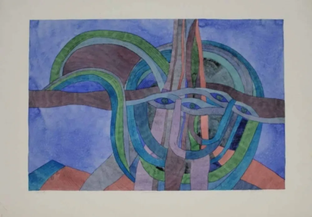 Офорт И Аквитанта Pyroth - Rundmasken