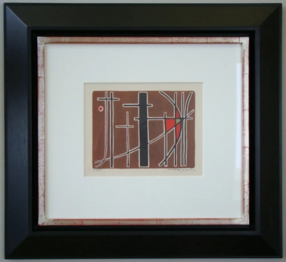 Литография Quentin - Composition - 1956