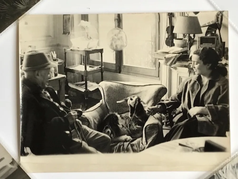 Фотографии Quinn - Picasso , Jacqueline Roque et la chèvre 