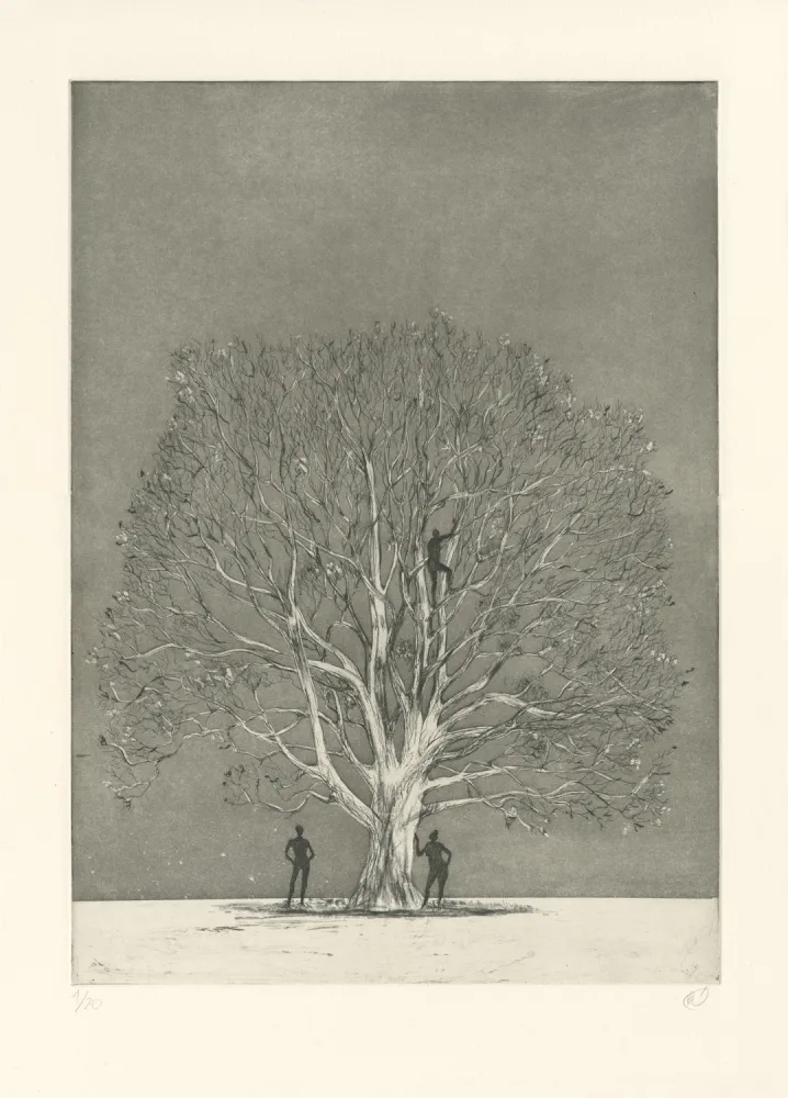 Гравюра Rabaté - Paysage dans le Désordre