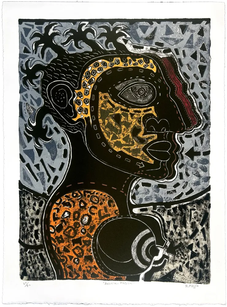 Литография Radhamès - Argucias-magicas