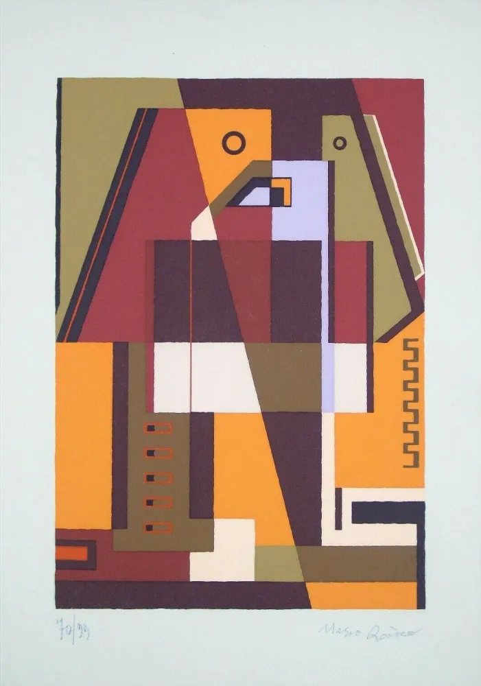 Сериграфия Radice - Composizione