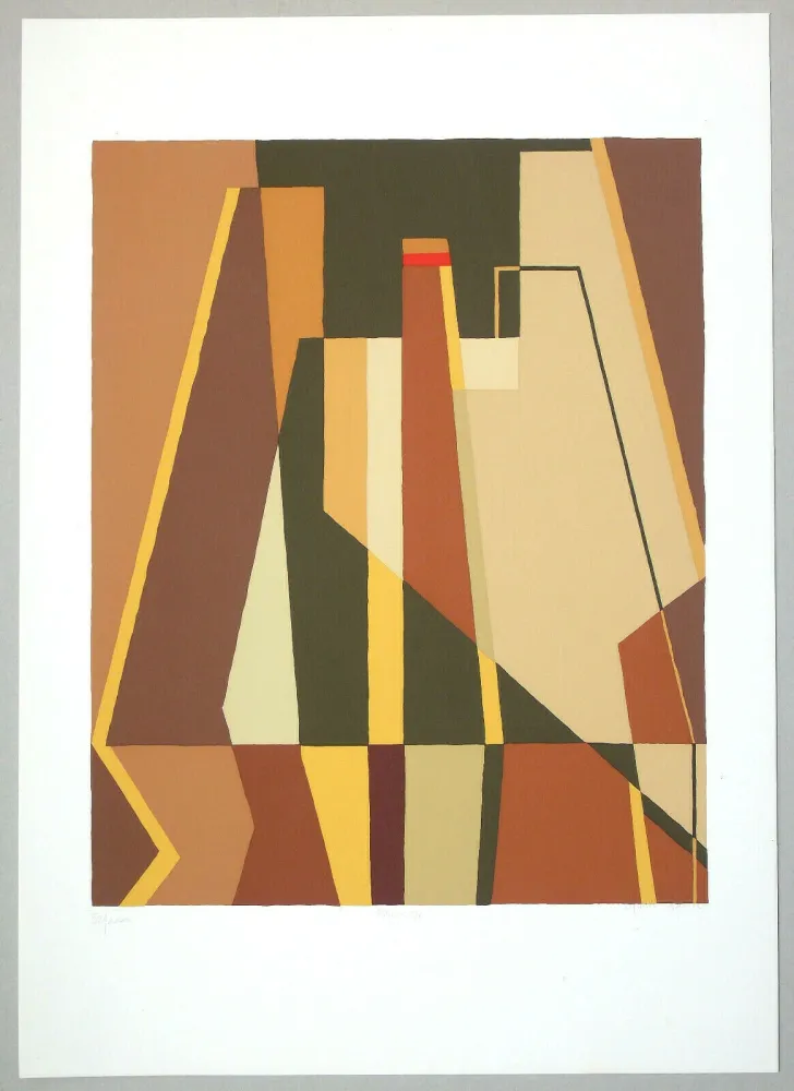 Сериграфия Radice - Composizione