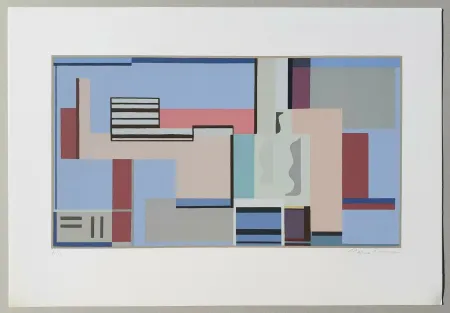 Сериграфия Radice - Composizione Tav. 1