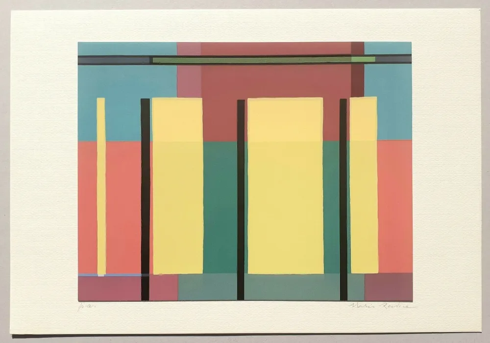 Сериграфия Radice - Composizione Tav. 3