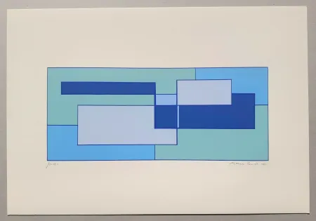 Сериграфия Radice - Composizione Tav. 4