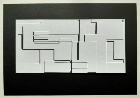 Сериграфия Radice - Composizione Tav. 9