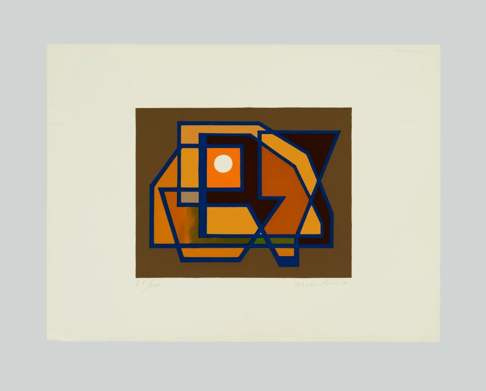 Сериграфия Radice - Tristezze della Luna