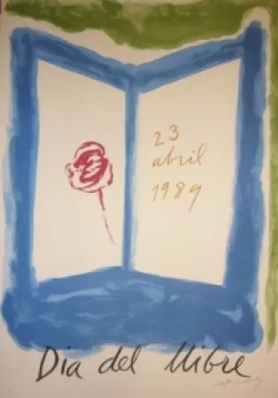 Литография Ràfols Casamada - 23 April 1989