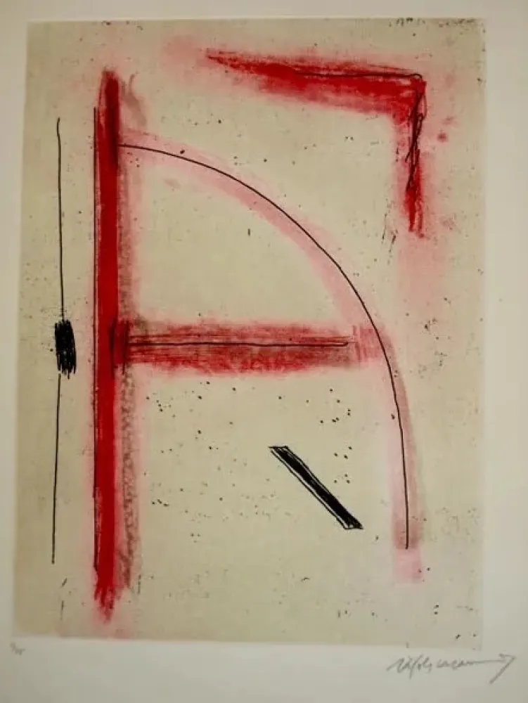 Офорт Ràfols Casamada - Abstract