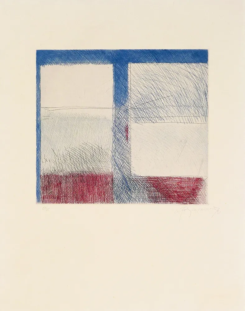 Гравюра Ràfols Casamada - Barcelona 8