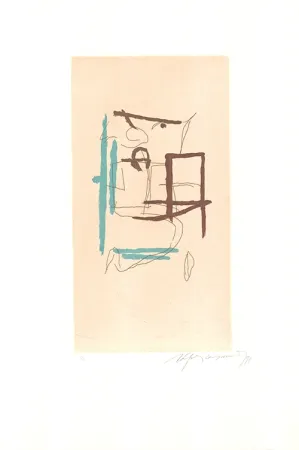 Офорт И Аквитанта Ràfols Casamada - Barris Extrems-2