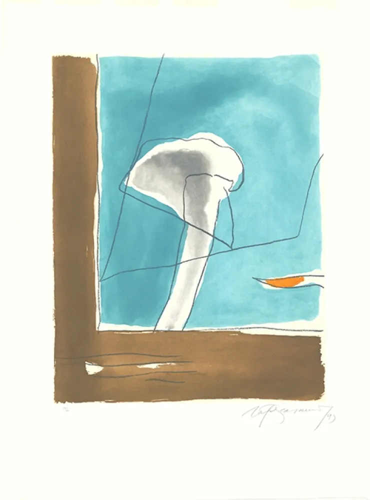 Офорт И Аквитанта Ràfols Casamada - Brisa-1