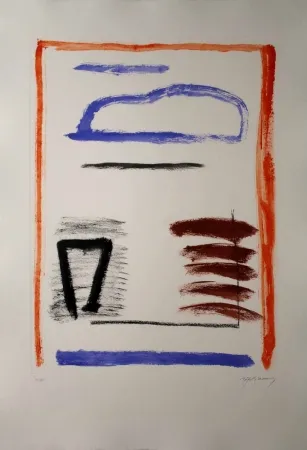 Офорт И Аквитанта Ràfols Casamada - Camí de primavera 2