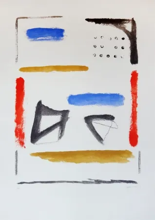 Офорт И Аквитанта Ràfols Casamada - Cami de primavera III