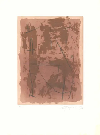 Офорт И Аквитанта Ràfols Casamada - Circ-1