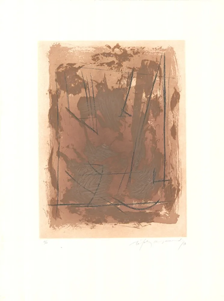 Офорт И Аквитанта Ràfols Casamada - Circ-6