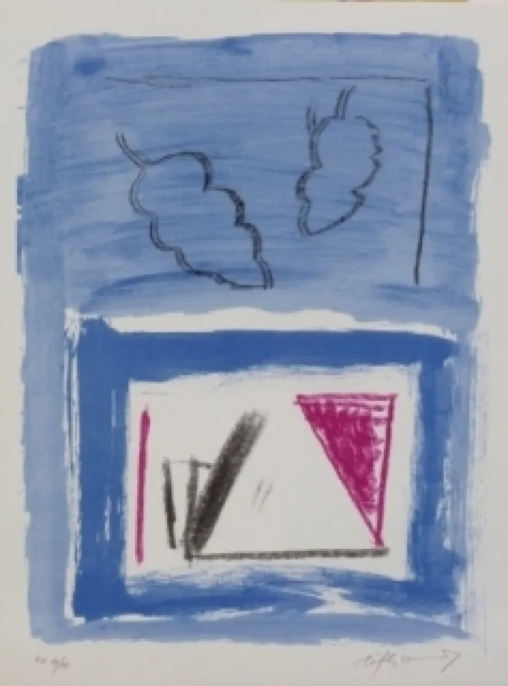 Литография Ràfols Casamada - Composition 21