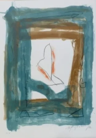 Литография Ràfols Casamada - Composition 45