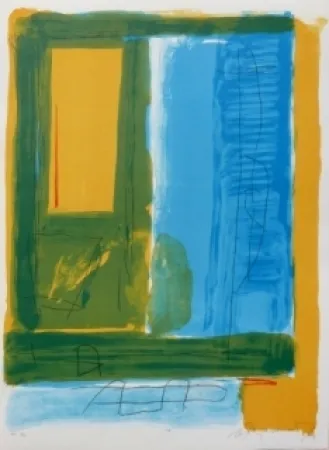 Литография Ràfols Casamada - Composition 48