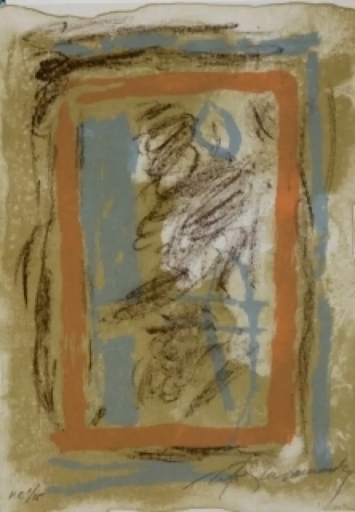 Литография Ràfols Casamada - Composition 5