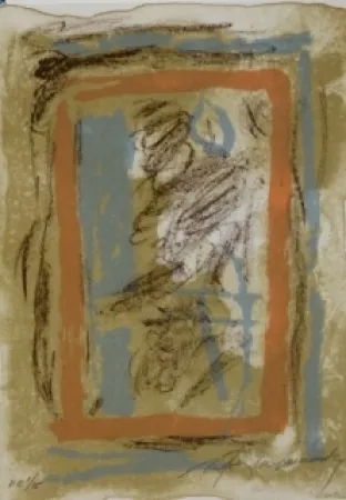 Литография Ràfols Casamada - Composition 5