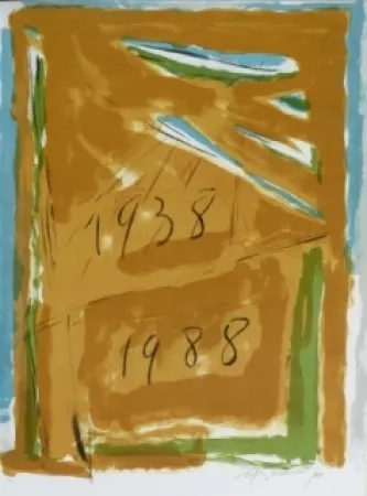 Литография Ràfols Casamada - Composition 54