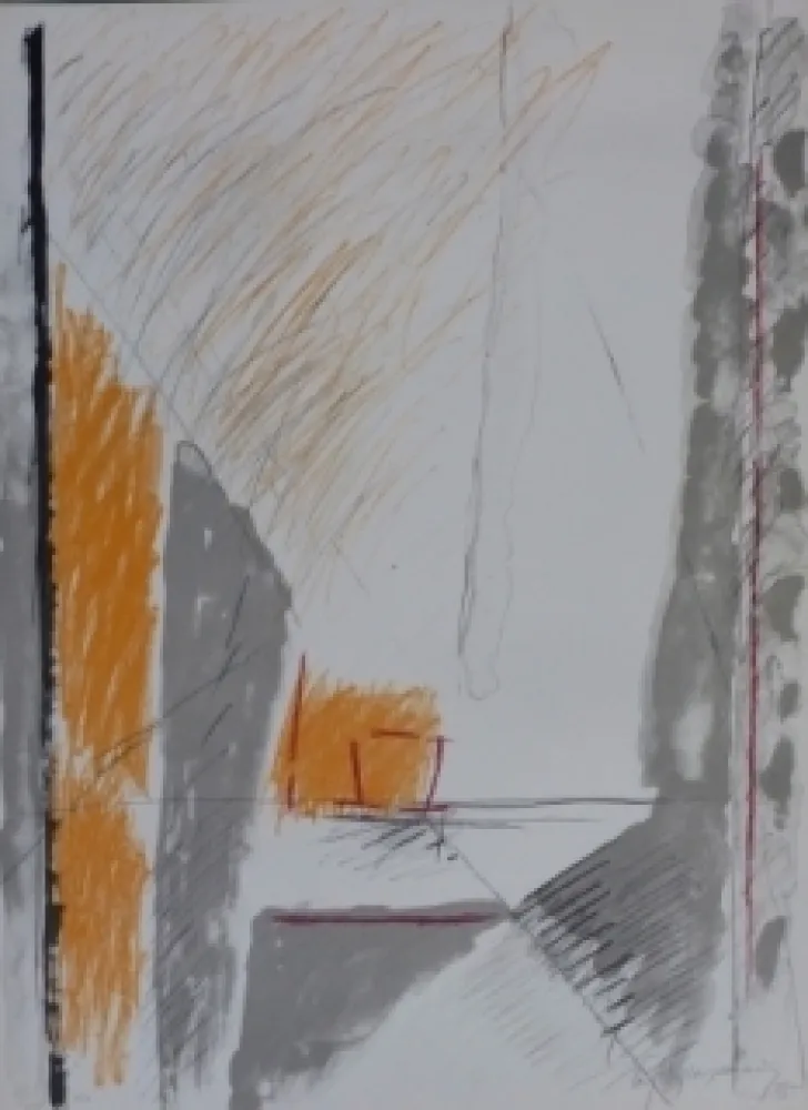 Литография Ràfols Casamada - Composition 60