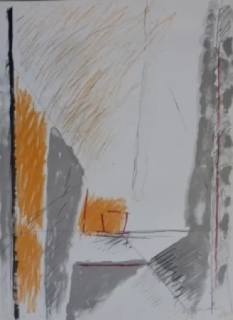 Литография Ràfols Casamada - Composition 60