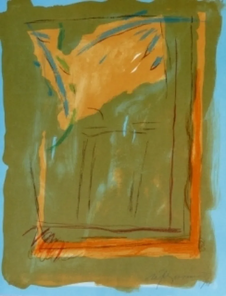 Литография Ràfols Casamada - Composition 7