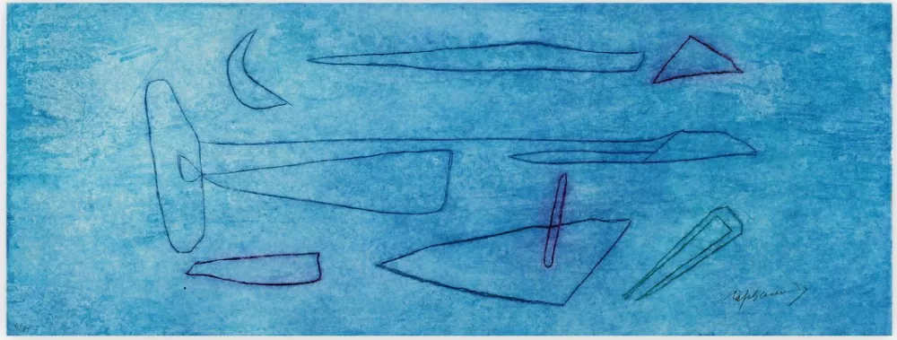 Офорт И Аквитанта Ràfols Casamada - Del Mar I