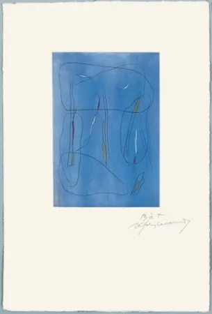 Гравюра Ràfols Casamada - El bosc -3