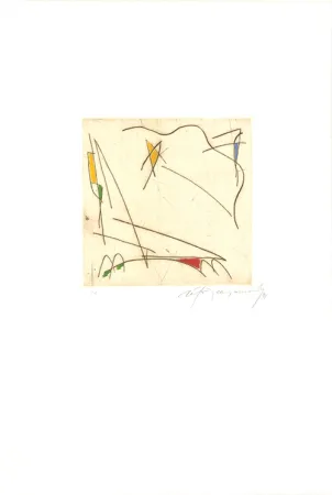 Гравюра Ràfols Casamada - Estels 1