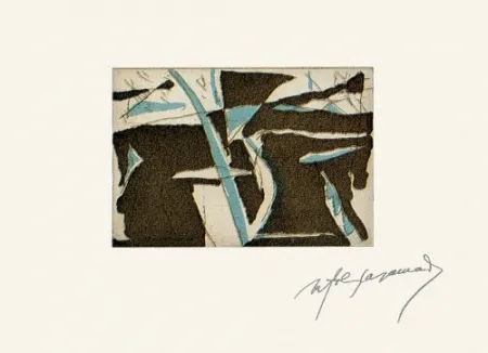 Гравюра Ràfols Casamada - Estiu-4	 