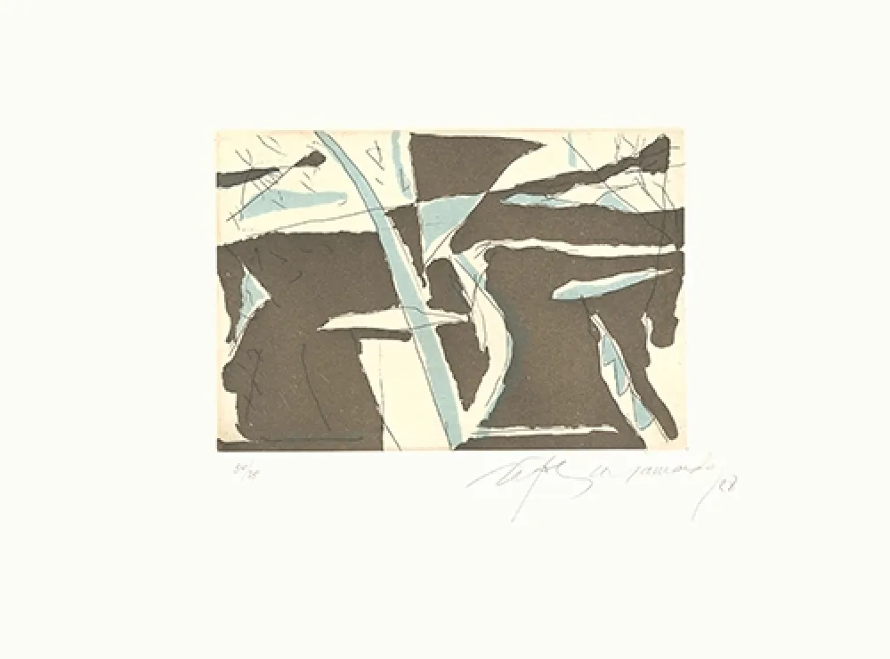 Офорт И Аквитанта Ràfols Casamada - Estiu-4