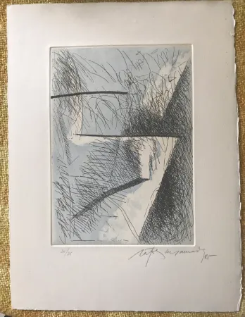 Гравюра Ràfols Casamada - Estrats I