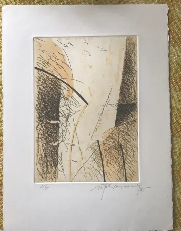 Гравюра Ràfols Casamada - Estrats II