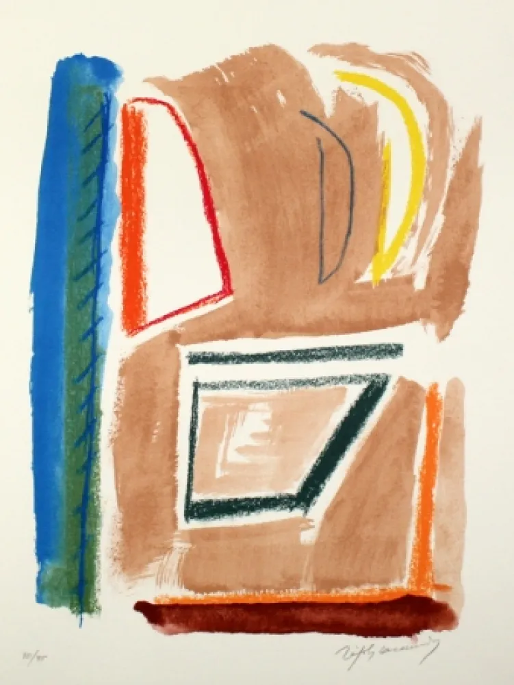 Литография Ràfols Casamada - Estructures 1