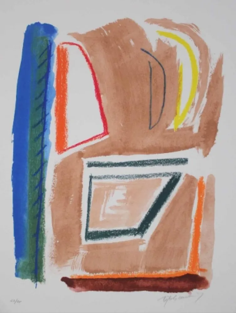 Литография Ràfols Casamada - Estructures 1