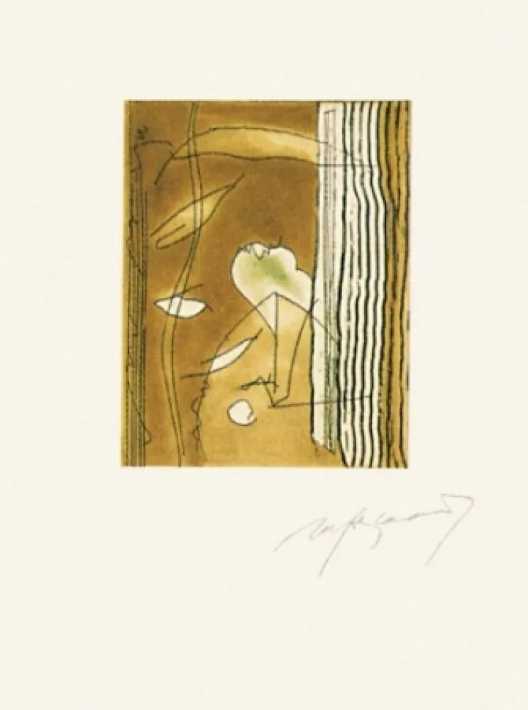 Гравюра Ràfols Casamada - Finestres-2	 