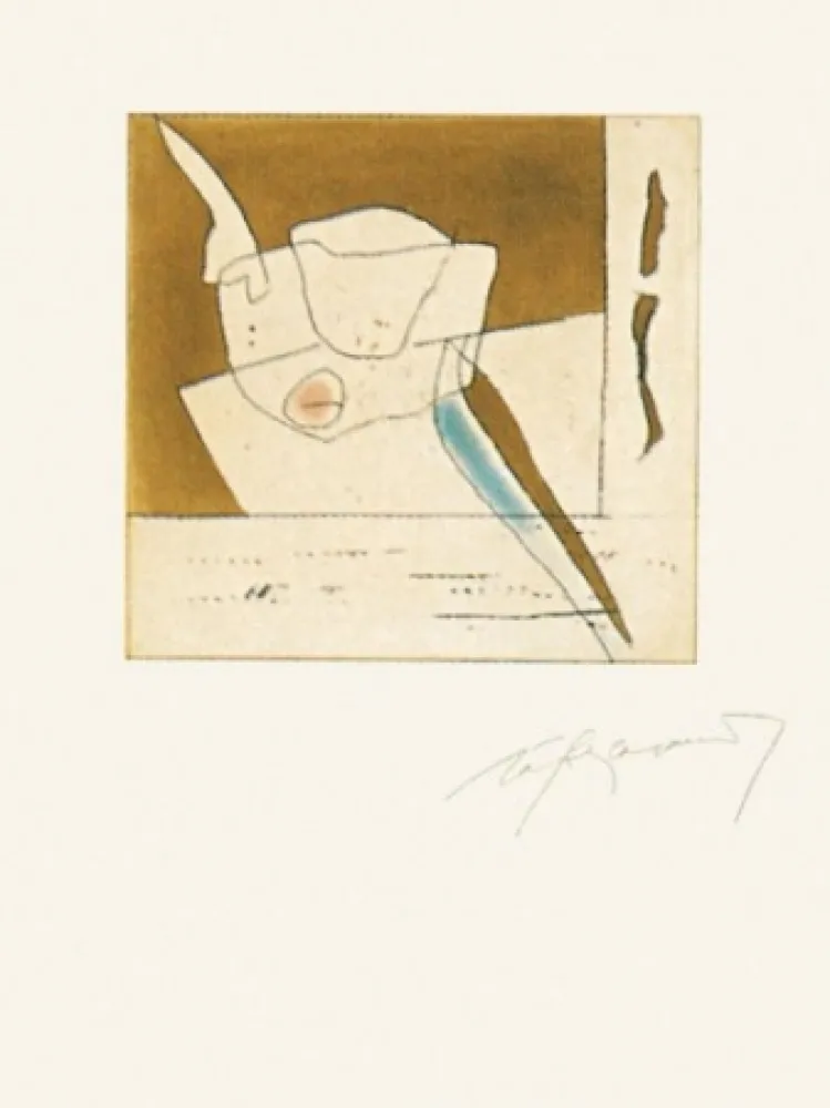 Гравюра Ràfols Casamada - Finestres-8	 