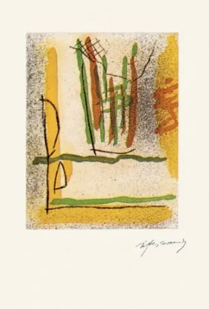 Гравюра Ràfols Casamada - Floral-1	 