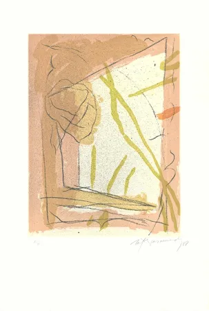 Офорт И Аквитанта Ràfols Casamada - Floral-2