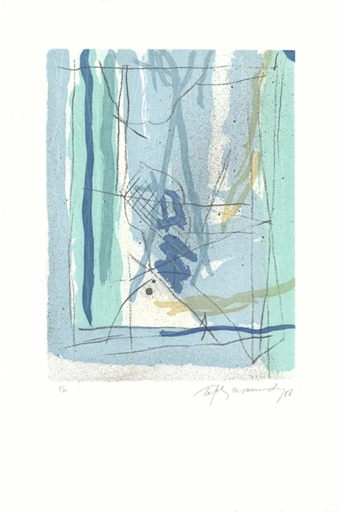 Офорт И Аквитанта Ràfols Casamada - Floral-4