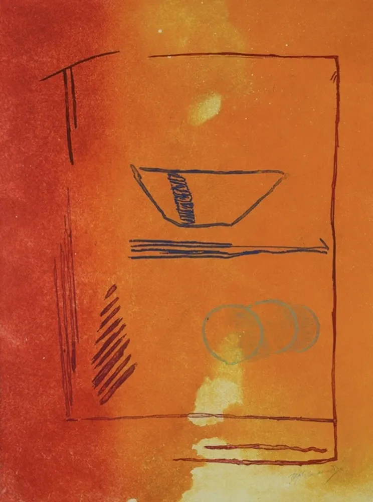 Офорт И Аквитанта Ràfols Casamada - Fruites d'estiu